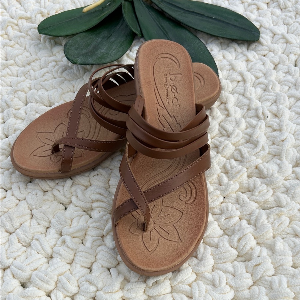New b.o.c. Alisha Brown Strappy Women's Sandals